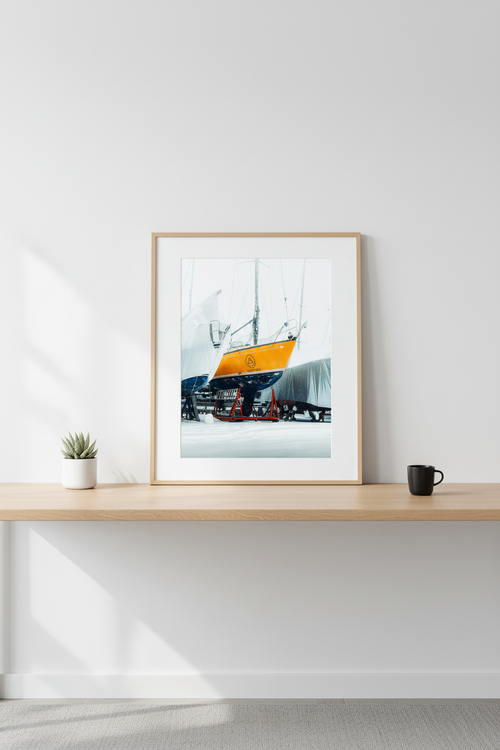 Sailboat Home Office Mockup