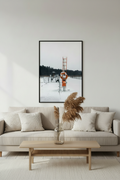 Winter Marina Living Room Mockup